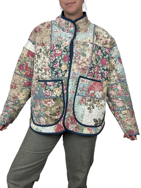 Handmade Quilt Coat - Size 2XL