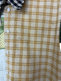 Tea Towel Button Up - Sz XL