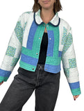 Handmade Quilt Coat - Size M/L Cropped