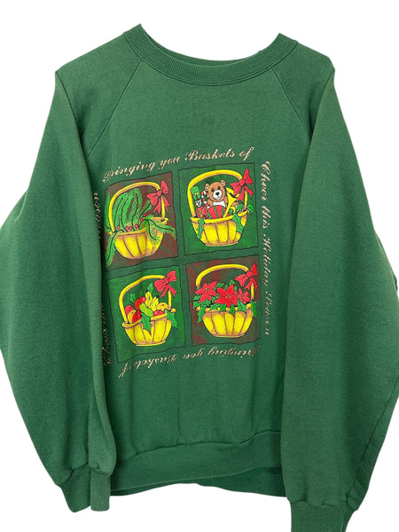Vintage Christmas Sweatshirt - Size L