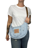 Handmade Upcycled Denim Crossbody