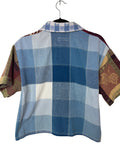 Tea Towel Button Up - Sz L