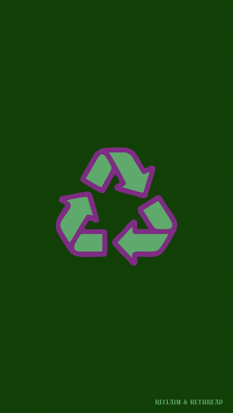 Reclaim and Rethread Digital Phone Wallpaper + custom coat entry