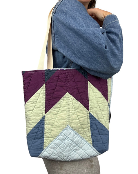 Handmade Quilt Tote Bag