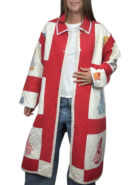 Handmade Quilt Coat - Size XL