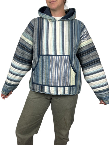 Handmade Quilt Hoodie - Size XL