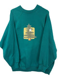Vintage Christmas Sweatshirt - Size 2XL