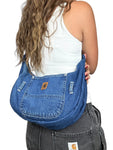 Handmade Upcycled Denim Crossbody