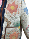 Handmade Quilt Coat - Size XL (Antique Quilt)
