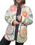 Handmade Quilt Coat - Size XL (Antique Quilt)