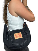 Handmade Upcycled Denim Crossbody
