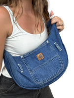 Handmade Upcycled Denim Crossbody
