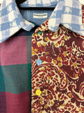 Tea Towel Button Up - Sz L