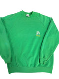 Vintage 80s Ireland Embroidered Sweatshirt - Sz XL