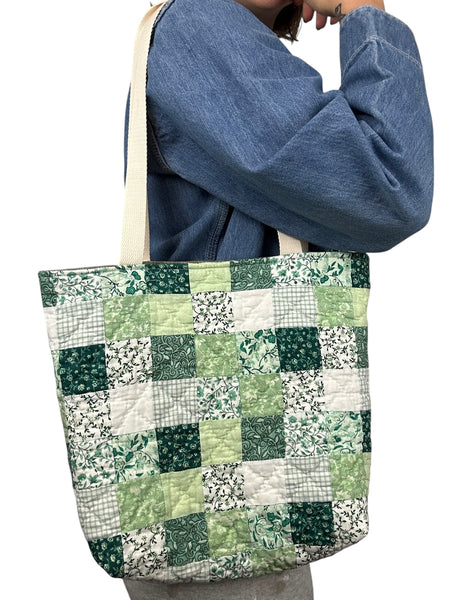 Handmade Quilt Tote Bag
