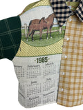 Tea Towel Button Up - Sz XL