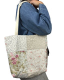 Handmade Quilt Tote Bag- no inside pocket