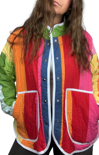 Handmade Quilt Coat - Size 2XL