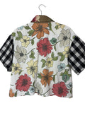 Tea Towel Button Up - Sz L
