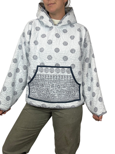 Handmade Quilt Hoodie - Size XL