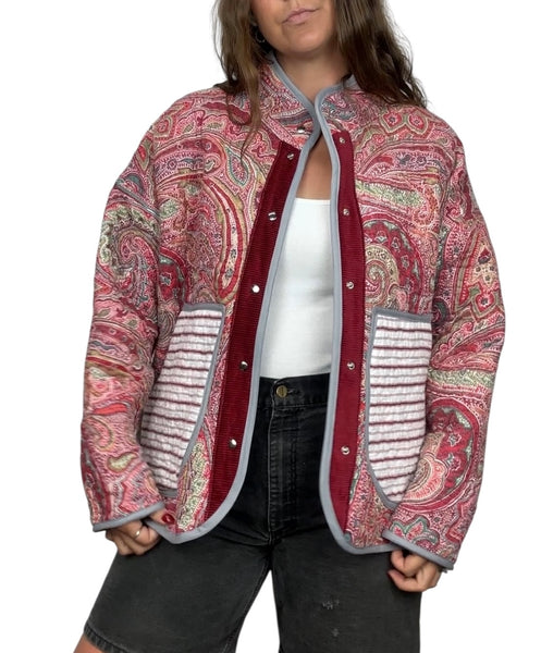 Handmade Quilt Coat - Size L