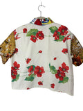 Tea Towel Button Up - Sz L