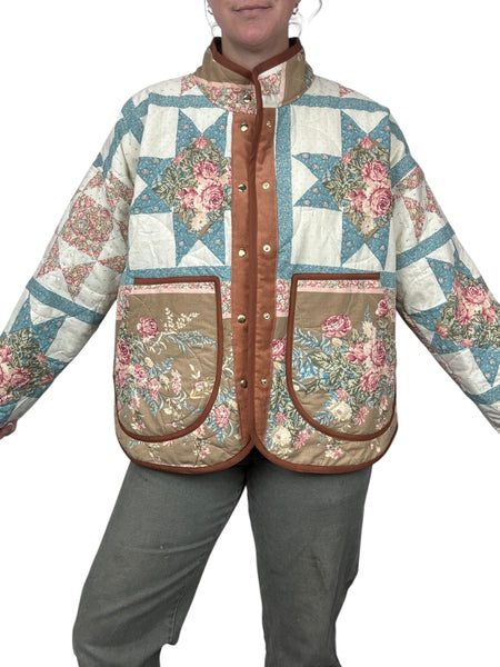 Handmade Quilt Coat - Size 2XL