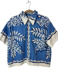 Tea Towel Button Up - Sz XL