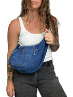 Handmade Upcycled Denim Crossbody