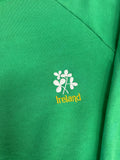Vintage 80s Ireland Embroidered Sweatshirt - Sz XL