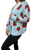 Strawberry Sweater - Sz L